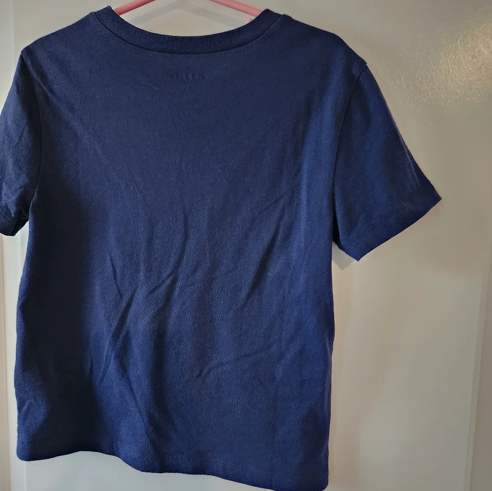 XS size 4 blue Old Navy American Flag t-shirt 2023 patriotic Summer - Picture 7 of 7